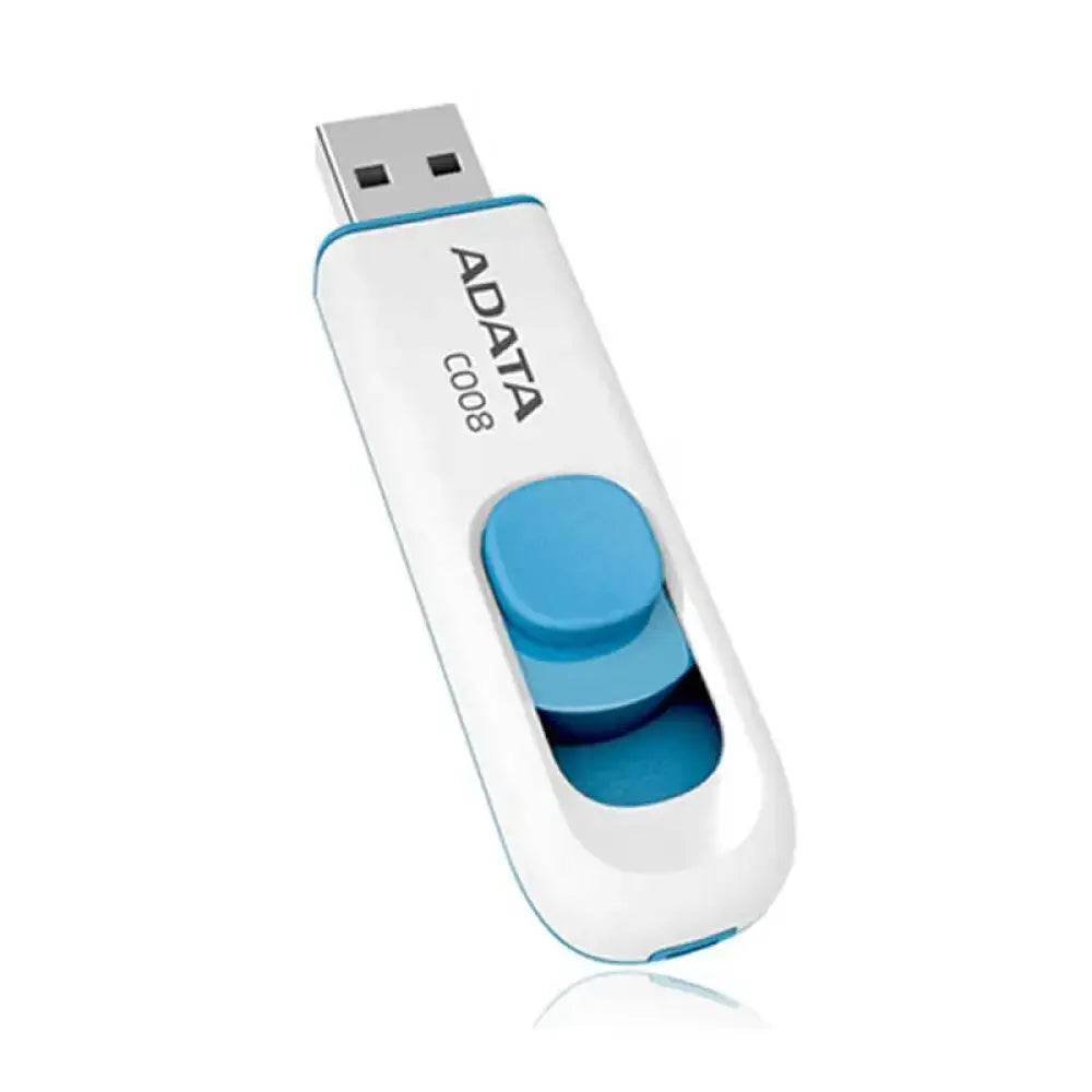 ADATA Lapiz Usb C008 64GB USB 2.0 Blanco/Azul - detalle