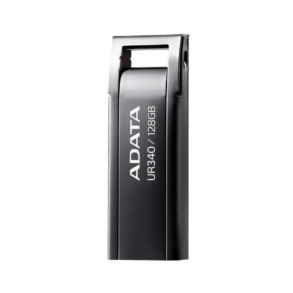 ADATA Lapiz USB UR340 128GB USB 3.2 Metal Black - detalle