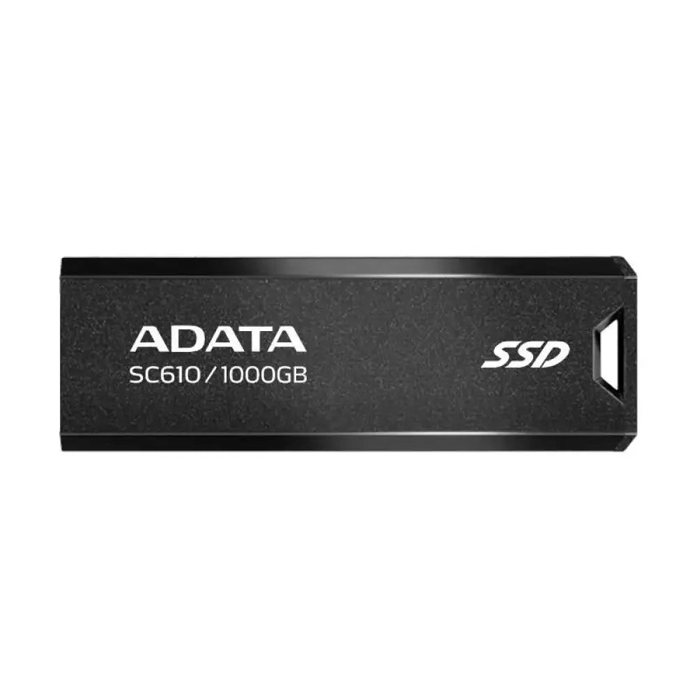 ADATA SC610 SSD Externo 1TB USB 3.2 Gen2 Negro - detalle