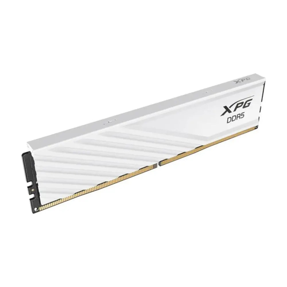 Memoria DDR5 ADATA XPG Lancer 2x16GB 6000MHz CL36 en color blanco, módulos de memoria RAM para gaming y rendimiento alto