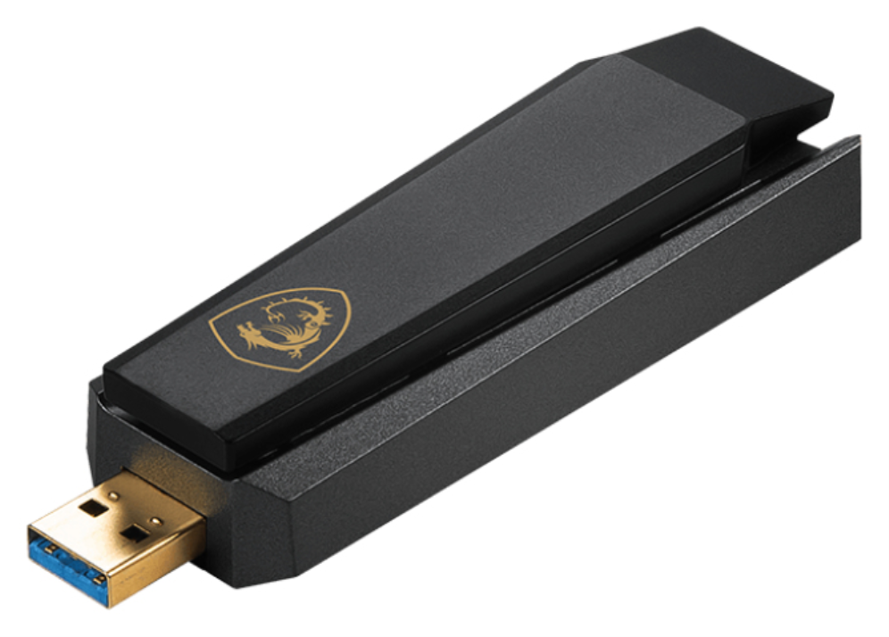 ADPATADOR RED US MSI AXE5400 WiFi - detalle