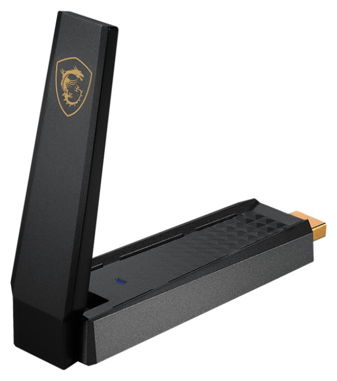 ADPATADOR RED US MSI AXE5400 WiFi - detalle