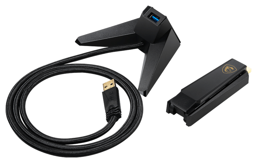 ADPATADOR RED US MSI AXE5400 WiFi - detalle