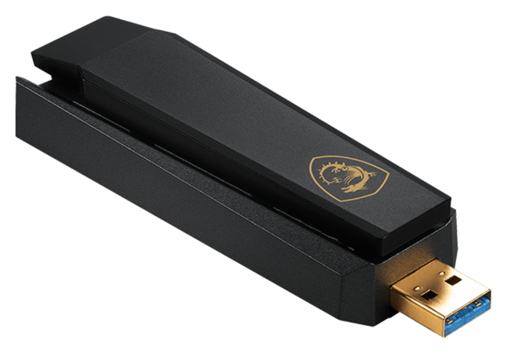 ADPATADOR RED US MSI AXE5400 WiFi - detalle