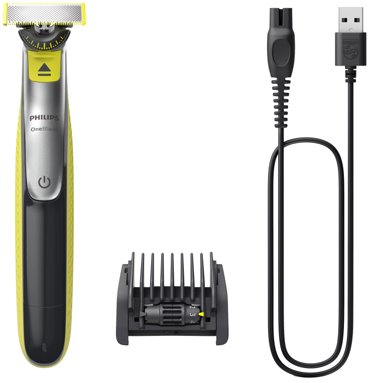 AFEITADORA CARA Y CUERPO PHILIPS ON BLADE 360º QP2734/23 WET ADN DRY 4HORAS - detalle