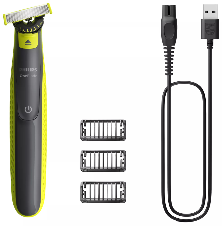AFEITADORA CARA Y CUERPO PHILIPS ON BLADE QP2724/23 WET AND DRY USB 45MIN