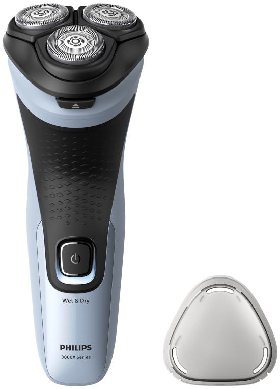 AFEITADORA PHILIPS SHAVER SERIES 3000X X3003/00/ CON BATERIA/ 2 ACCESORIOS - detalle