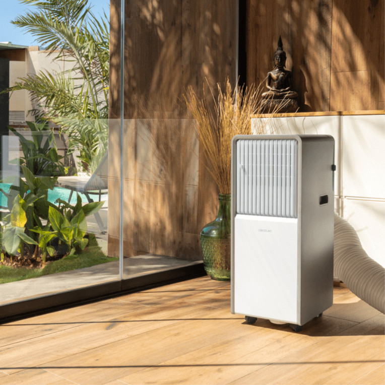 AIRE ACONDICIONADO PORTATIL CECOTEC 8168 12000BTU BOMBA CALOR WIFI TACTIL MANDO - detalle