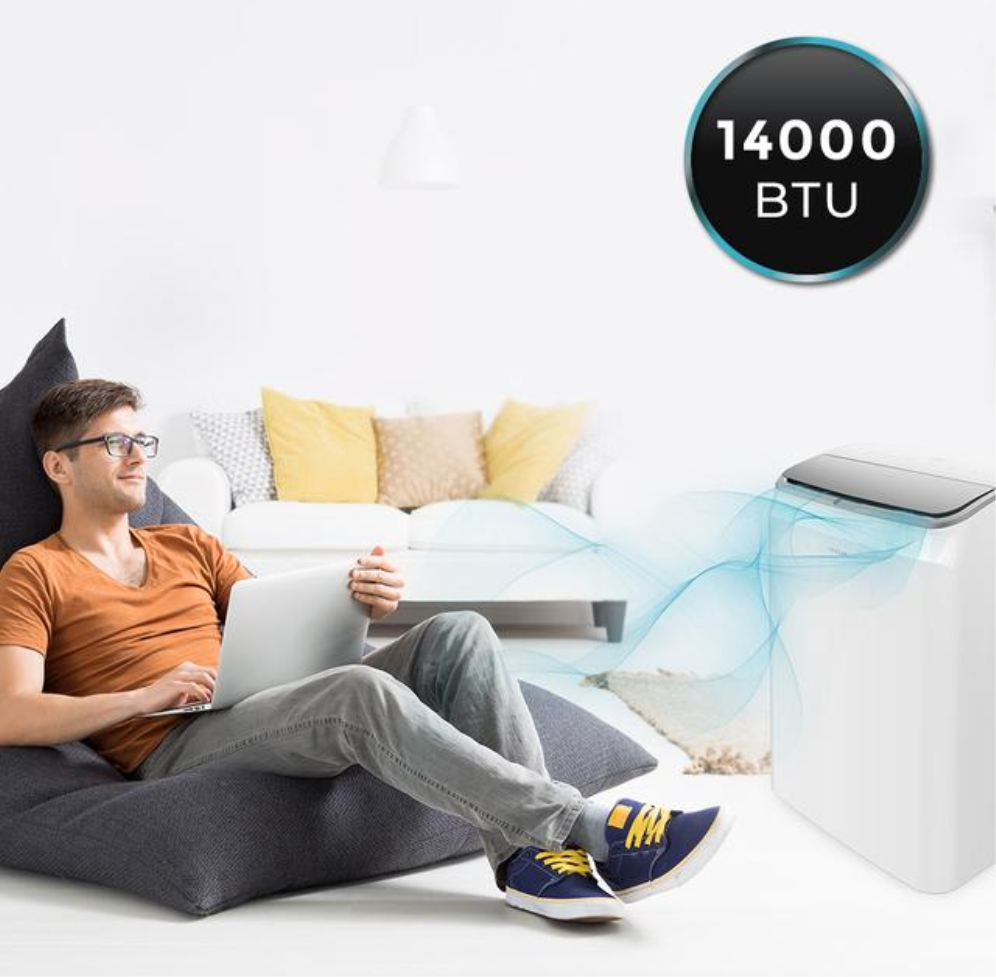 AIRE ACONDICIONADO PORTATIL CECOTEC FORCECLIMA 14600 SOUNDLESS HEATING - detalle
