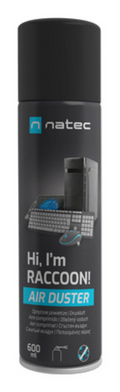 AIRE COMPRIMIDO NATEC RACCON 600ML
