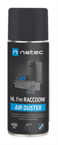 AIRE COMPRIMIDO NATEC RACCOON 400 ML