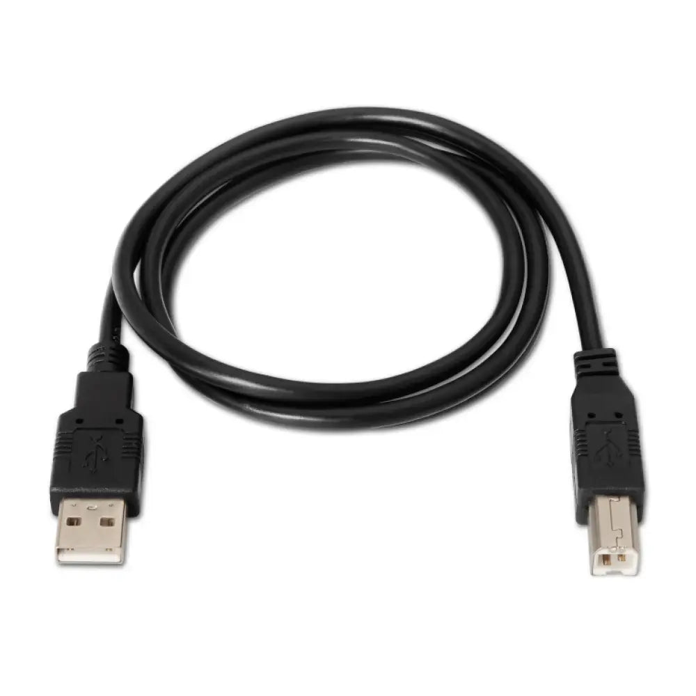 AISENS A101-0008 cable USB USB 2.0 4.5 m USB A USB B Negro - detalle