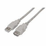 AISENS A101-0013 cable USB USB 2.0 1.8 m USB A Beige