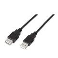 AISENS A101-0016 cable USB USB 2.0 1.8 m USB A Negro