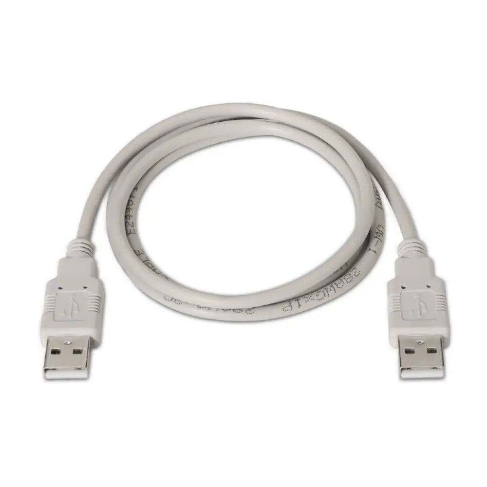 AISENS A101-0021 cable USB USB 2.0 1 m USB A Beige - detalle