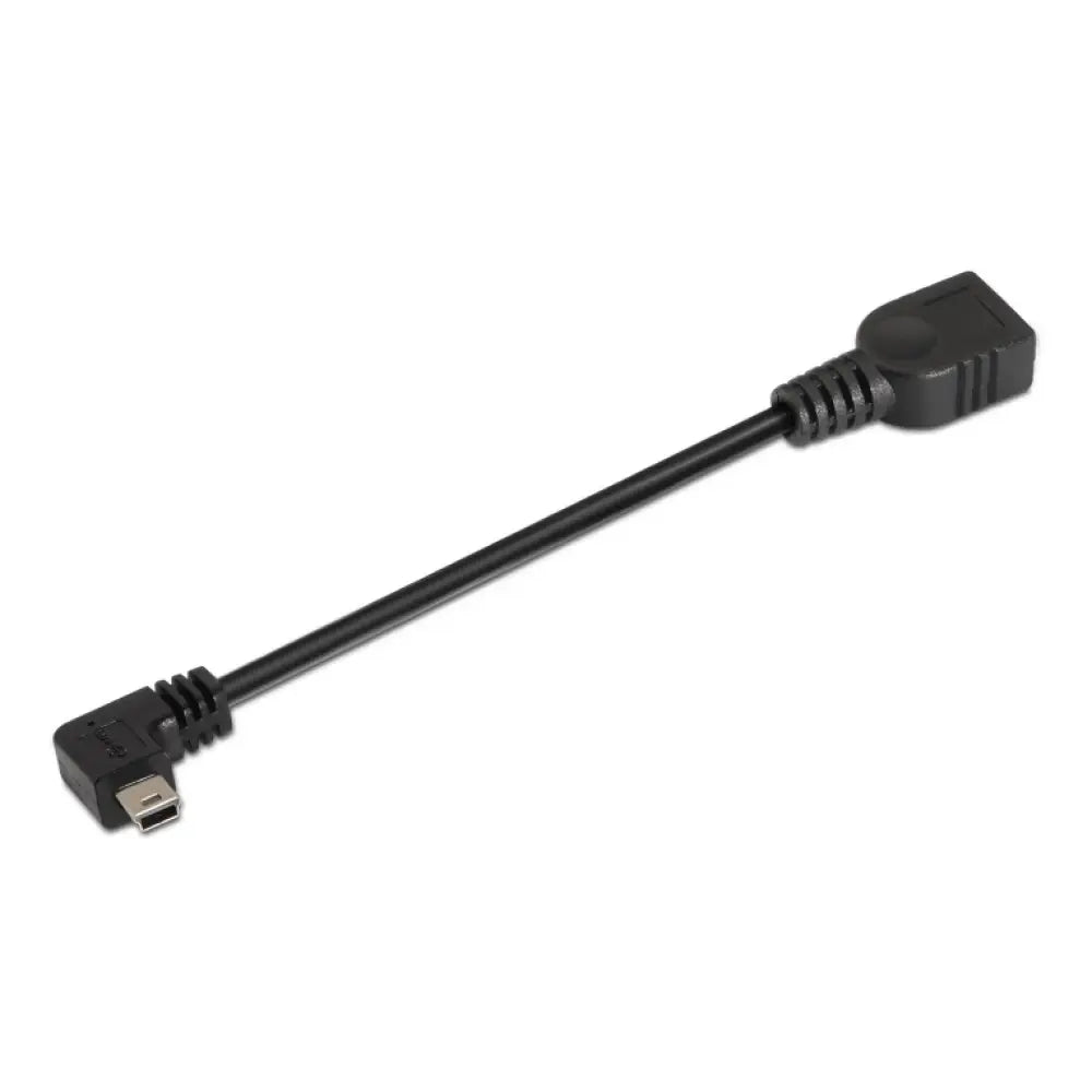AISENS A101-0034 cable USB USB 2.0 0.15 m Mini-USB B USB A Negro - detalle