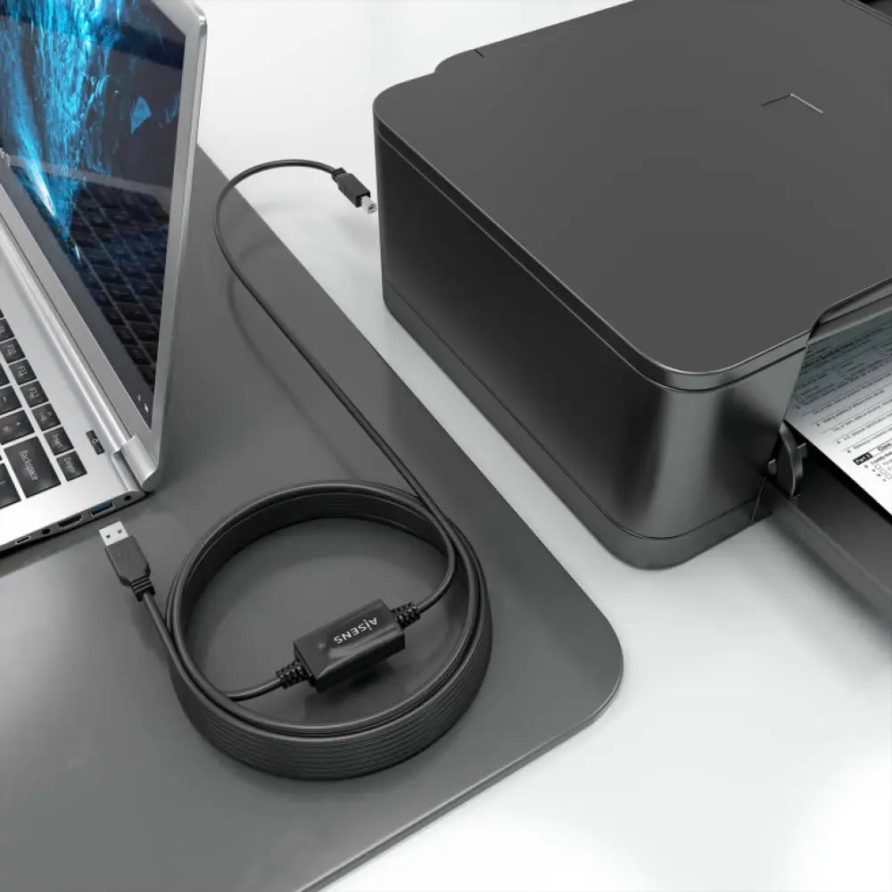AISENS A101-0881 cable USB USB 2.0 USB A USB B - detalle