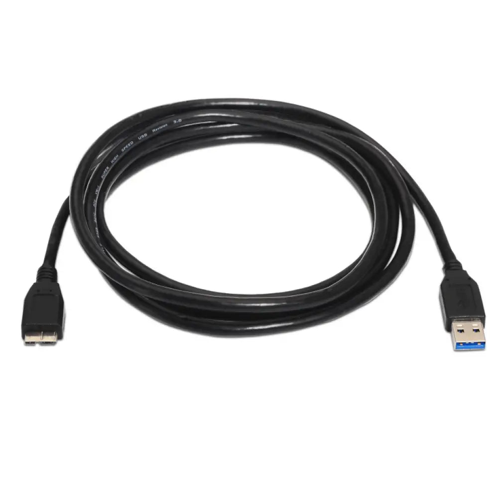 AISENS A105-0043 cable USB USB 3.2 Gen 1 (3.1 Gen 1) 1 m USB A Micro-USB B Negro - detalle