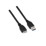 AISENS A105-0043 cable USB USB 3.2 Gen 1 (3.1 Gen 1) 1 m USB A Micro-USB B Negro