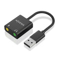 AISENS A106-0769 cambiador de género para cable 2x 3.5 mm