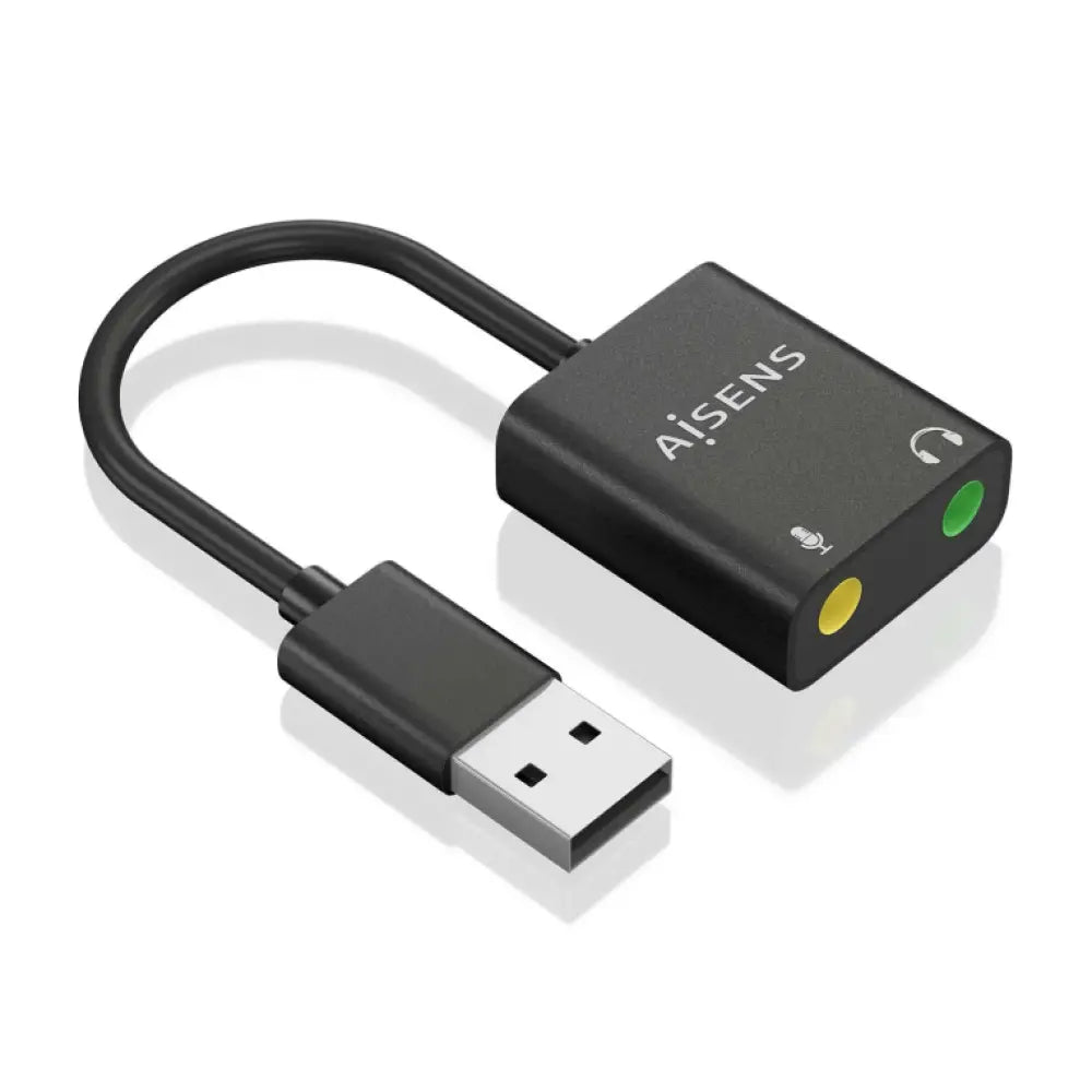 AISENS A106-0769 cambiador de género para cable 2x 3.5 mm - detalle