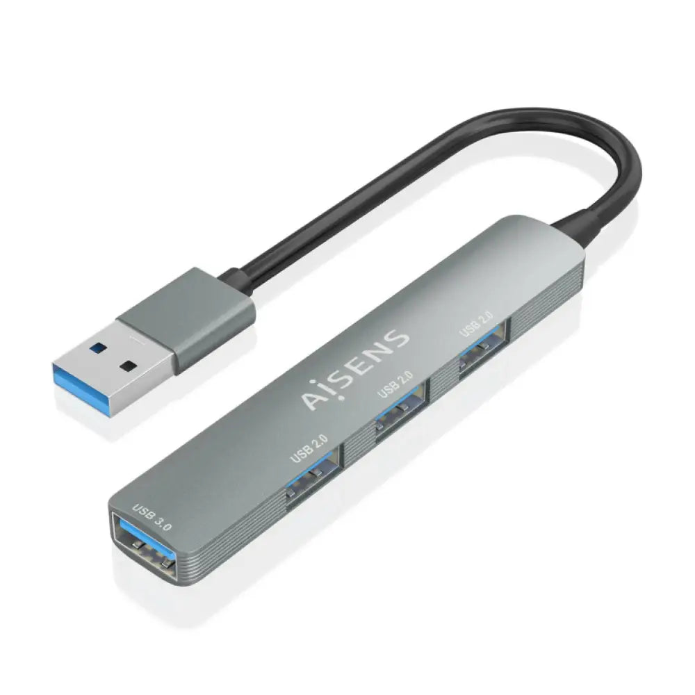 AISENS A106-0859 hub de interfaz USB 3.2 Gen 1 (3.1 Gen 1) Type-A 5000 Mbit/s - detalle