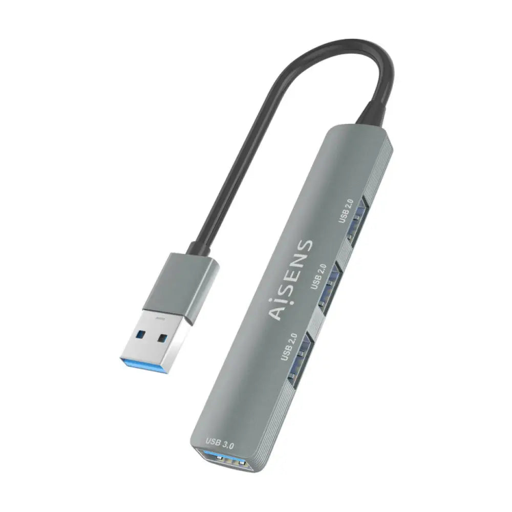 AISENS A106-0859 hub de interfaz USB 3.2 Gen 1 (3.1 Gen 1) Type-A 5000 Mbit/s - detalle