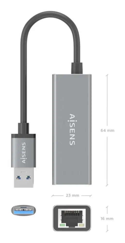 AISENS A106-0897 adaptador y tarjeta de red 1000 Mbit/s - detalle