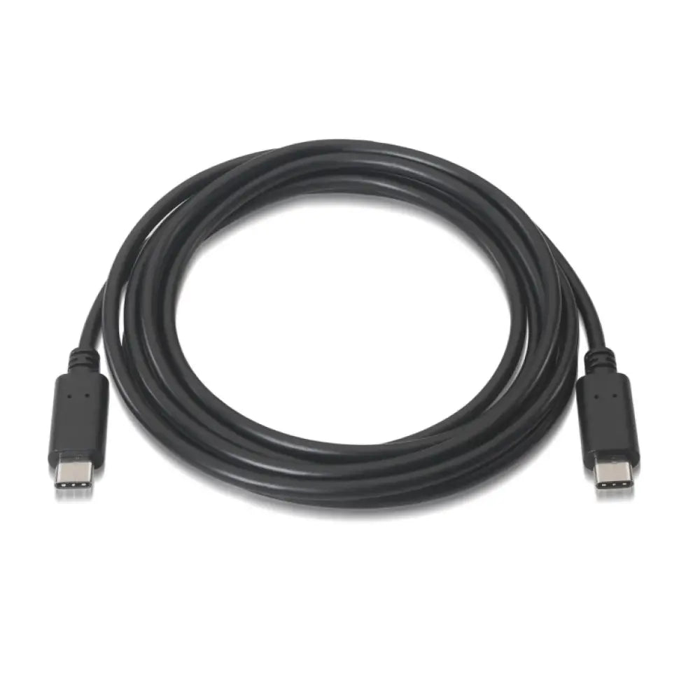 AISENS A107-0056 cable USB USB 2.0 1 m USB C Negro - detalle