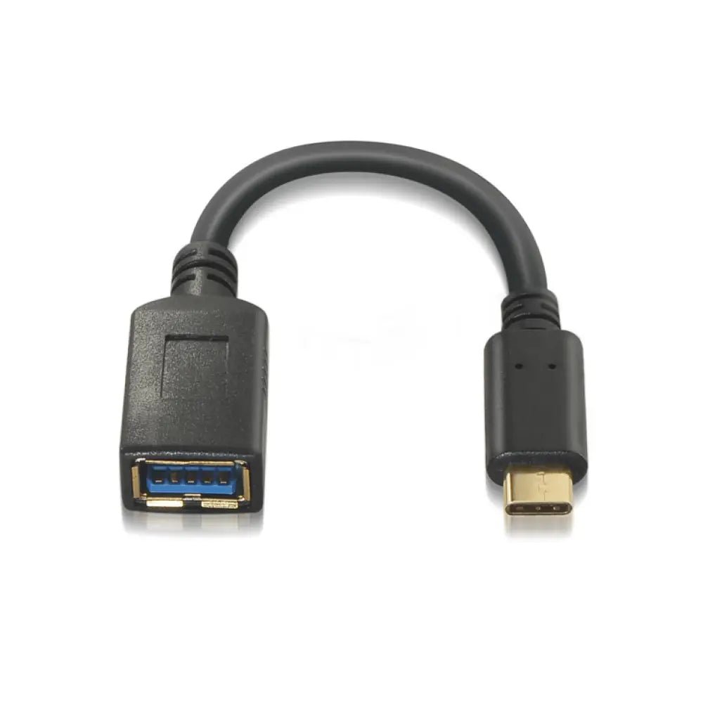 AISENS A107-0062 cable USB USB 3.2 Gen 1 (3.1 Gen 1) 0.15 m USB C USB A Negro - detalle
