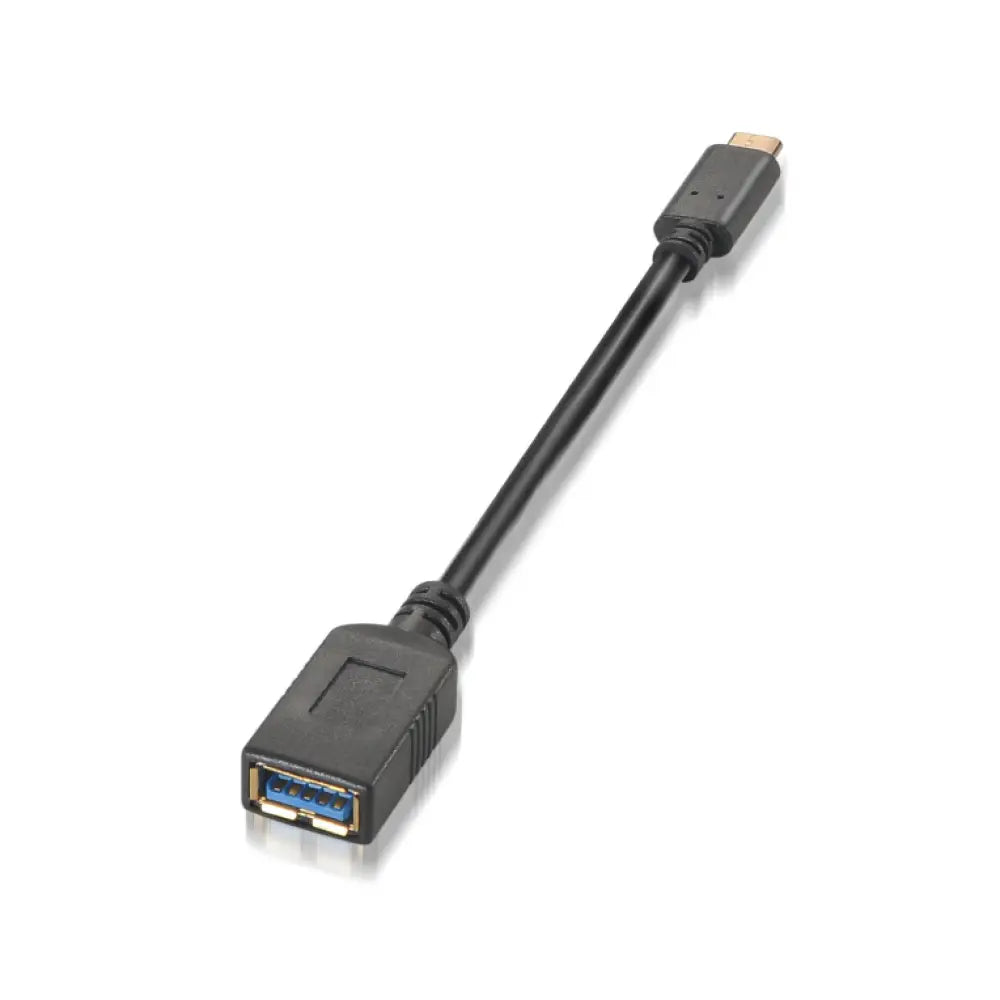 AISENS A107-0062 cable USB USB 3.2 Gen 1 (3.1 Gen 1) 0.15 m USB C USB A Negro - detalle