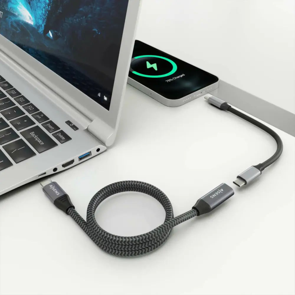 AISENS A107-0636 cable USB USB 3.2 Gen 2x2 2 m USB C - detalle