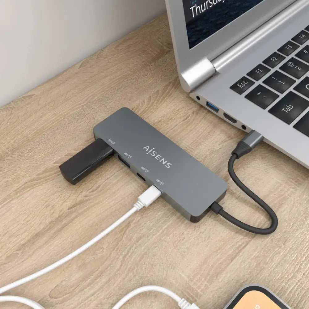 AISENS A109-0694 hub de interfaz USB 3.2 Gen 2 (3.1 Gen 2) Type-C 10000 Mbit/s - detalle