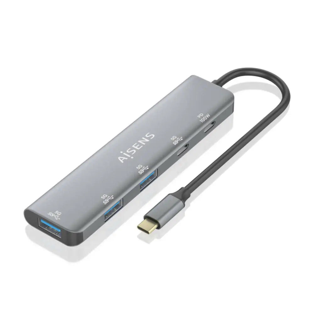 AISENS A109-0857 hub de interfaz USB 3.2 Gen 1 (3.1 Gen 1) Type-C 5 Mbit/s - detalle
