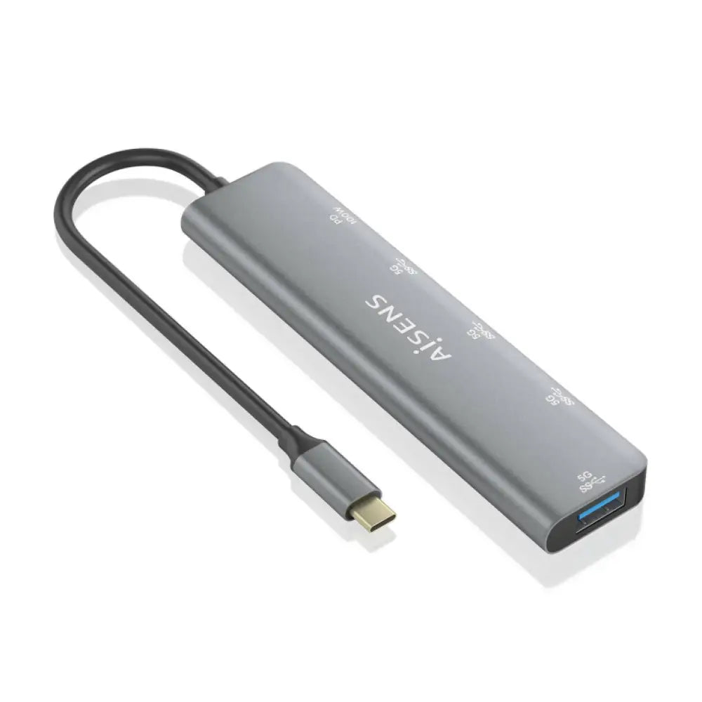 AISENS A109-0857 hub de interfaz USB 3.2 Gen 1 (3.1 Gen 1) Type-C 5 Mbit/s - detalle