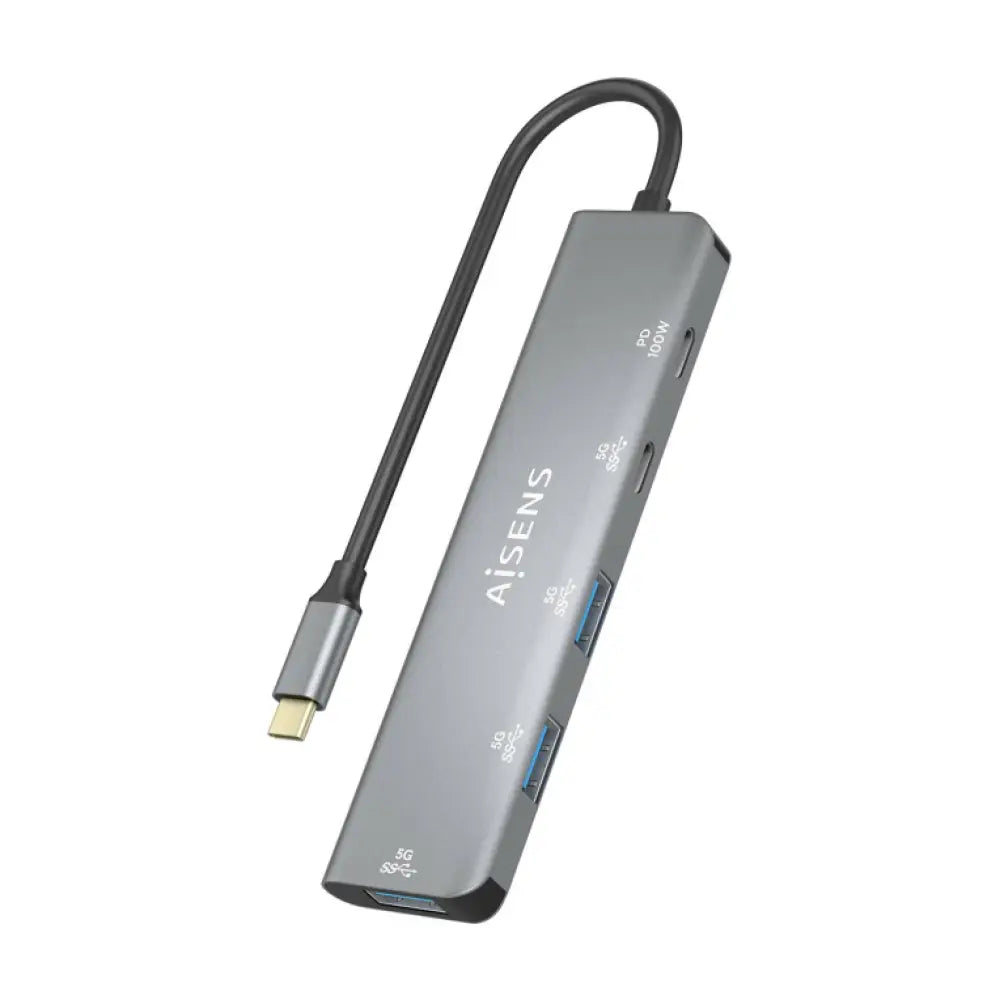AISENS A109-0857 hub de interfaz USB 3.2 Gen 1 (3.1 Gen 1) Type-C 5 Mbit/s - detalle