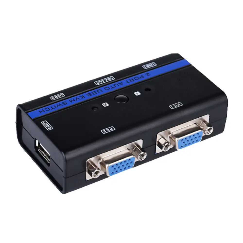 AISENS A111-0064 interruptor KVM Montaje en rack Negro - detalle