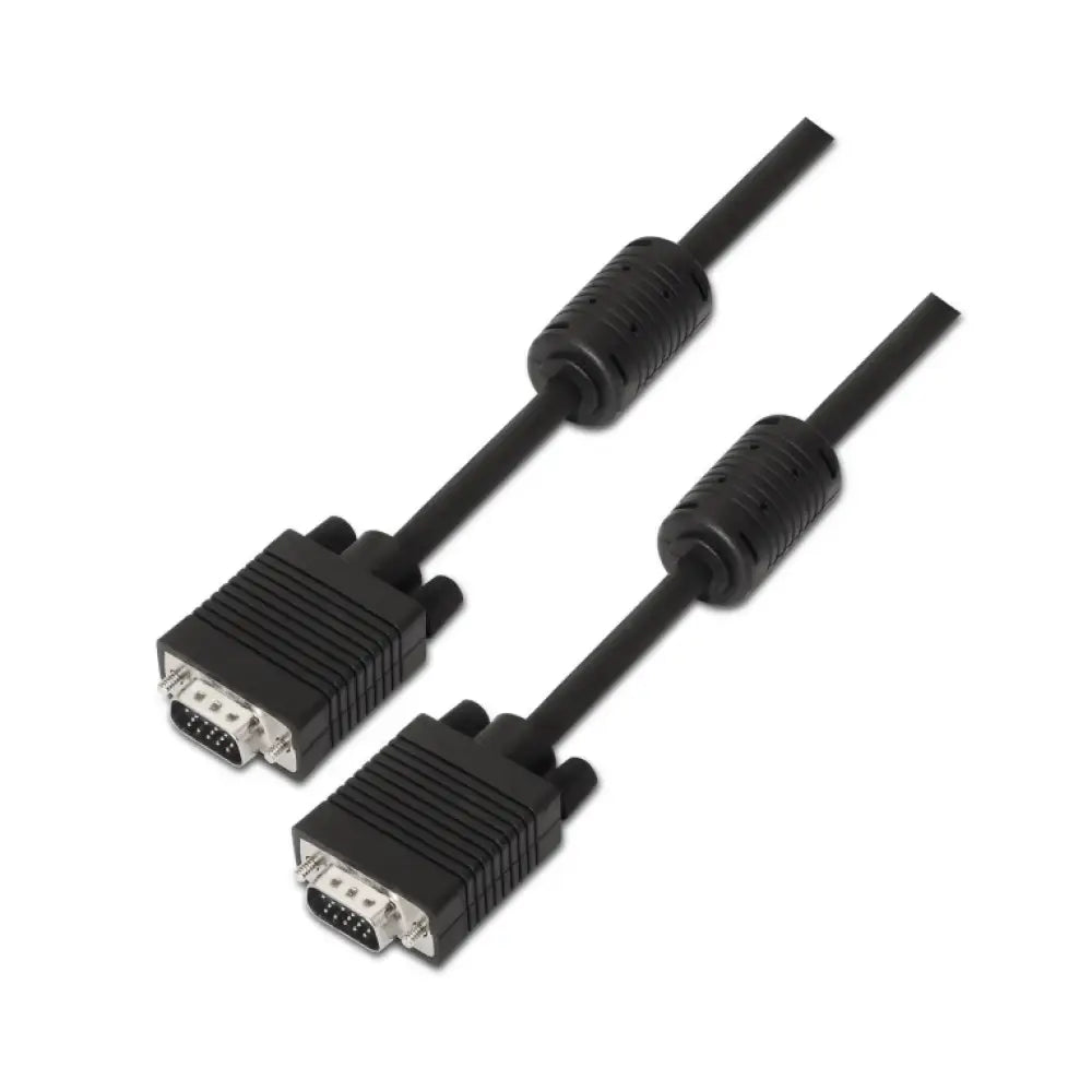 AISENS A113-0072 cable VGA 3 m VGA (D-Sub) Negro - detalle