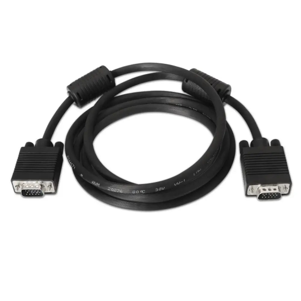 AISENS A113-0072 cable VGA 3 m VGA (D-Sub) Negro - detalle