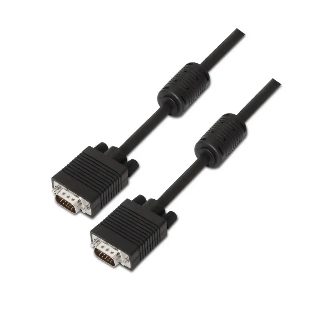 AISENS A113-0077 cable VGA 25 m VGA (D-Sub) Negro - detalle