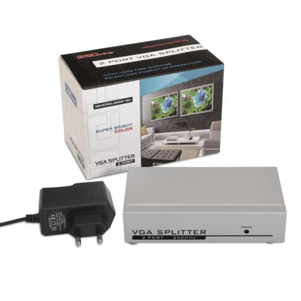 AISENS A116-0084 divisor de video VGA 2x VGA - detalle