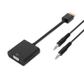 AISENS A122-0126 adaptador de cable de vídeo 0.1 m Negro