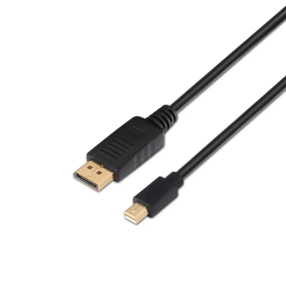 AISENS A124-0131 cable DisplayPort 2 m Mini DisplayPort Negro - detalle