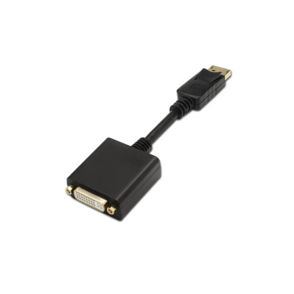 AISENS A125-0133 adaptador de cable de vídeo 0.15 m DisplayPort DVI Negro - detalle