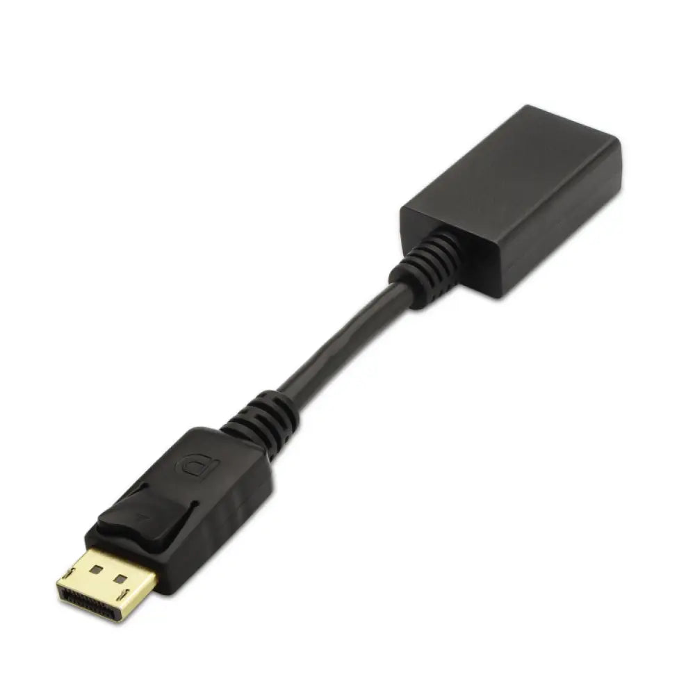 AISENS A125-0134 adaptador de cable de vídeo 0.15 m DisplayPort HDMI Negro - detalle