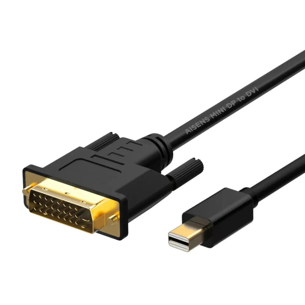 AISENS A125-0363 adaptador de cable de vídeo 2 m Mini DisplayPort DVI Negro - detalle