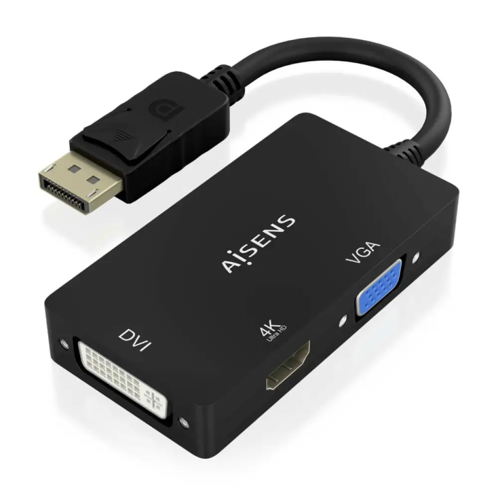 AISENS A125-0861 adaptador de cable de vídeo 0.15 m VGA + HDMI + DVI - detalle