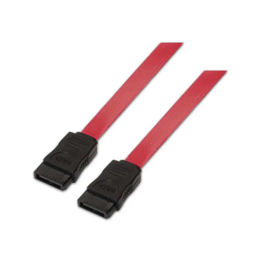 AISENS A130-0153 cable de SATA 0.5 m SATA 7-pin Negro. Rojo - detalle