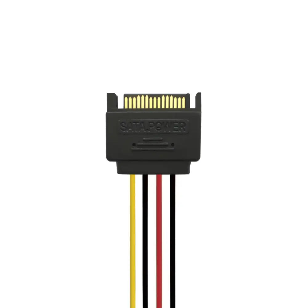 AISENS A131-0353 cable de SATA 0.2 m SATA de 15 pines 2 x SATA de 15 pines Negro. Rojo. Amarillo - detalle