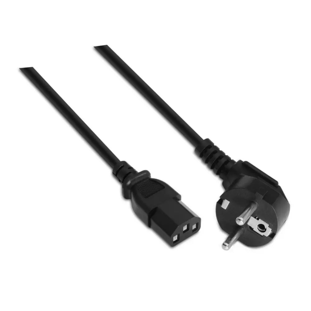AISENS A132-0167 cable de transmisión Negro 1.5 m CEE7/7 C13 acoplador - detalle